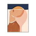 Picture of Figurative Half Face _GroupedProduct_Rectangle_Portrait_Canvas_Framed_