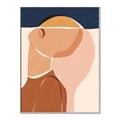 Picture of Figurative Half Face _GroupedProduct_Rectangle_Portrait_Canvas_Framed_