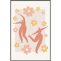 Picture of Abstraction of Dance Bliss _GroupedProduct_Rectangle_Portrait_Canvas_Framed_