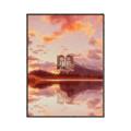 Picture of Tranquil Landscape Tapestry _GroupedProduct_Rectangle_Portrait_Canvas_Framed_