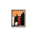 Picture of Still Life Symphony in Peach _GroupedProduct_Rectangle_Portrait_Canvas_Framed_