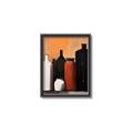 Picture of Still Life Symphony in Peach _GroupedProduct_Rectangle_Portrait_Canvas_Framed_