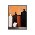Picture of Still Life Symphony in Peach _GroupedProduct_Rectangle_Portrait_Canvas_Framed_
