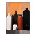 Picture of Still Life Symphony in Peach _GroupedProduct_Rectangle_Portrait_Canvas_Framed_