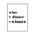 Picture of Wine Dinner Winner _GroupedProduct_Rectangle_Portrait_Canvas_Framed_