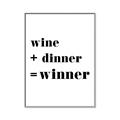 Picture of Wine Dinner Winner _GroupedProduct_Rectangle_Portrait_Canvas_Framed_