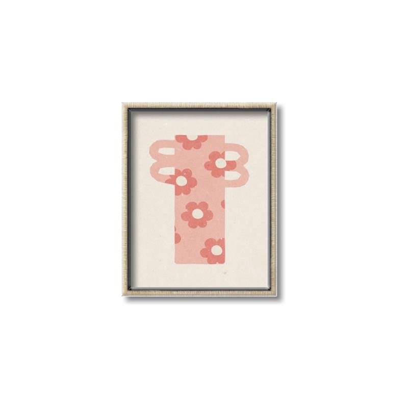 Picture of Figurative Floral Fresco _GroupedProduct_Rectangle_Portrait_Canvas_Framed_