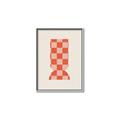 Picture of Mosaic of Peach Vase _GroupedProduct_Rectangle_Portrait_Canvas_Framed_