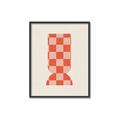 Picture of Mosaic of Peach Vase _GroupedProduct_Rectangle_Portrait_Canvas_Framed_