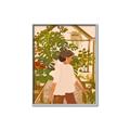 Picture of Dreamy Orchard Dalliance _GroupedProduct_Rectangle_Portrait_Canvas_Framed_