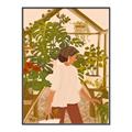 Picture of Dreamy Orchard Dalliance _GroupedProduct_Rectangle_Portrait_Canvas_Framed_
