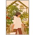 Picture of Dreamy Orchard Dalliance _GroupedProduct_Rectangle_Portrait_Canvas_Framed_