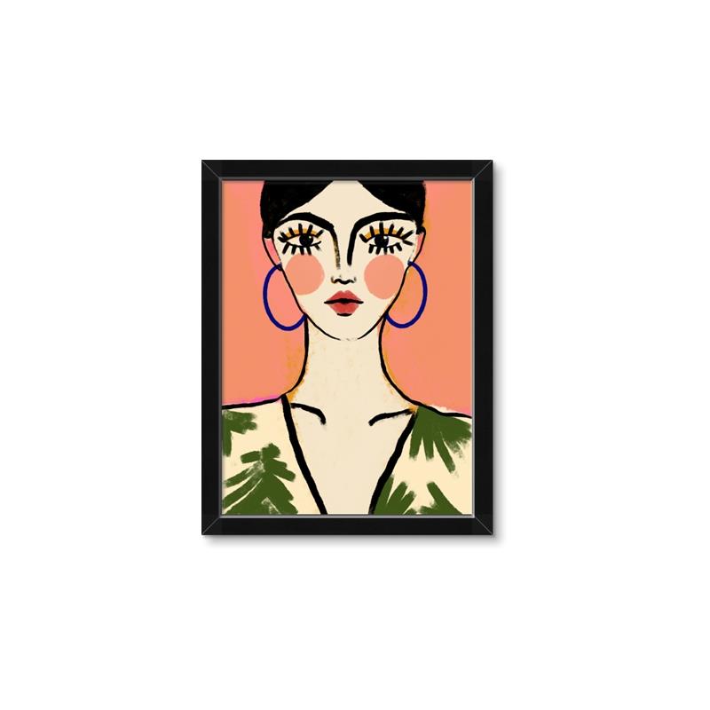 Picture of Peachy Elegance _GroupedProduct_Rectangle_Portrait_Framed_Matted_