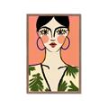 Picture of Peachy Elegance _GroupedProduct_Rectangle_Portrait_Framed_Matted_