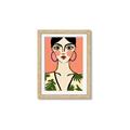 Picture of Peachy Elegance _GroupedProduct_Rectangle_Portrait_Framed_Matted_