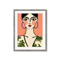 Picture of Peachy Elegance _GroupedProduct_Rectangle_Portrait_Framed_Matted_