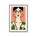 Picture of Peachy Elegance _GroupedProduct_Rectangle_Portrait_Framed_Matted_