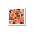 Picture of Whispers of Peach Memory _GroupedProduct_Square_Framed_Matted_