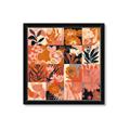 Picture of Whispers of Peach Memory _GroupedProduct_Square_Framed_Matted_