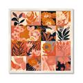 Picture of Whispers of Peach Memory _GroupedProduct_Square_Framed_Matted_