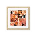 Picture of Whispers of Peach Memory _GroupedProduct_Square_Framed_Matted_