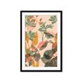 Picture of Harmonious Tropical Hues _GroupedProduct_Rectangle_Portrait_Framed_Matted_
