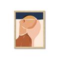 Picture of Figurative Half Face _GroupedProduct_Rectangle_Portrait_Framed_Matted_