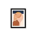 Picture of Figurative Half Face _GroupedProduct_Rectangle_Portrait_Framed_Matted_