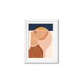 Picture of Figurative Half Face _GroupedProduct_Rectangle_Portrait_Framed_Matted_