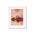 Picture of Tranquil Landscape Tapestry _GroupedProduct_Rectangle_Portrait_Framed_Matted_