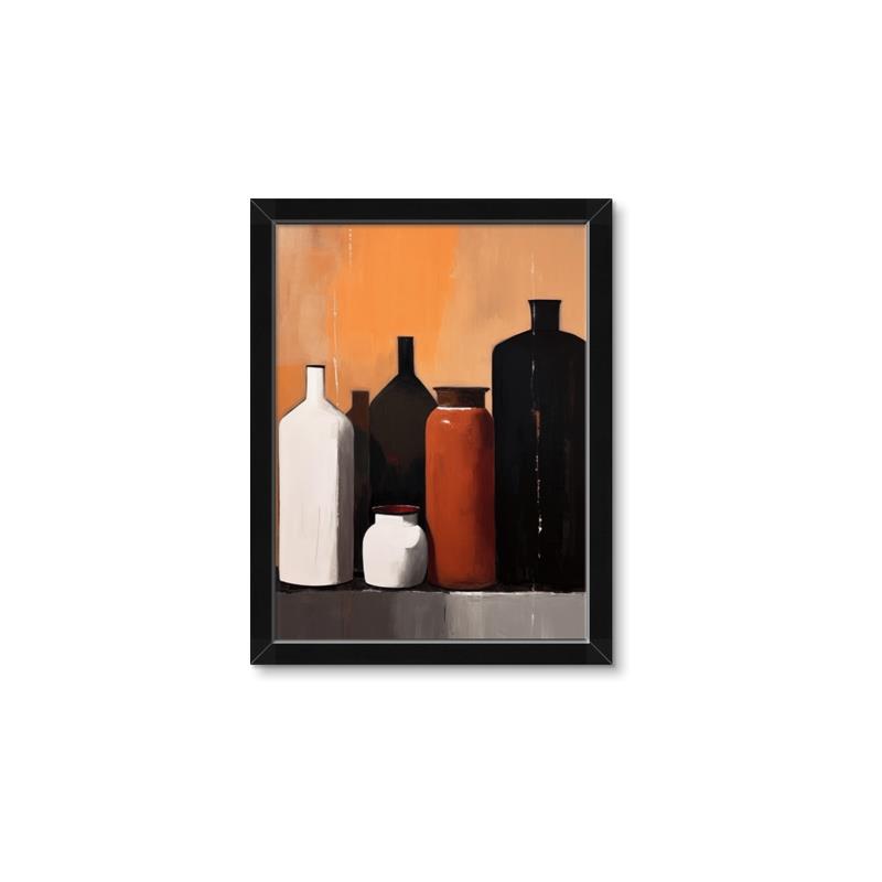 Picture of Still Life Symphony in Peach _GroupedProduct_Rectangle_Portrait_Framed_Matted_