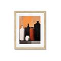 Picture of Still Life Symphony in Peach _GroupedProduct_Rectangle_Portrait_Framed_Matted_