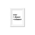 Picture of Wine Dinner Winner _GroupedProduct_Rectangle_Portrait_Framed_Matted_
