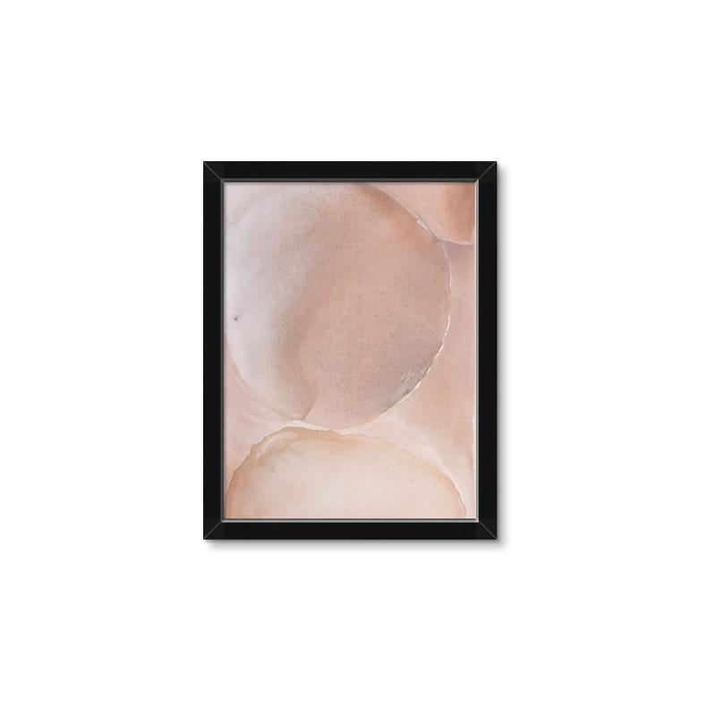 Picture of Peach Palette Bubbles _GroupedProduct_Rectangle_Portrait_Framed_Matted_