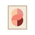 Picture of Dreamy Peach Serenade _GroupedProduct_Rectangle_Portrait_Framed_Matted_
