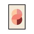 Picture of Dreamy Peach Serenade _GroupedProduct_Rectangle_Portrait_Framed_Matted_