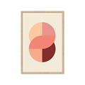 Picture of Dreamy Peach Serenade _GroupedProduct_Rectangle_Portrait_Framed_Matted_