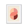 Picture of Dreamy Peach Serenade _GroupedProduct_Rectangle_Portrait_Framed_Matted_