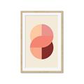 Picture of Dreamy Peach Serenade _GroupedProduct_Rectangle_Portrait_Framed_Matted_