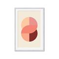Picture of Dreamy Peach Serenade _GroupedProduct_Rectangle_Portrait_Framed_Matted_