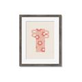 Picture of Figurative Floral Fresco _GroupedProduct_Rectangle_Portrait_Framed_Matted_