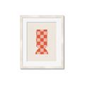 Picture of Mosaic of Peach Vase _GroupedProduct_Rectangle_Portrait_Framed_Matted_