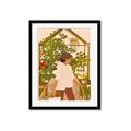 Picture of Dreamy Orchard Dalliance _GroupedProduct_Rectangle_Portrait_Framed_Matted_