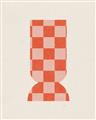 Picture of Mosaic of Peach Vase _GroupedProduct_Rectangle_Portrait_Unframed_Print_Only_
