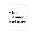 Picture of Wine Dinner Winner _GroupedProduct_Rectangle_Portrait_Unframed_Print_Only_