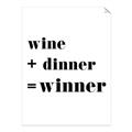 Picture of Wine Dinner Winner _GroupedProduct_Rectangle_Portrait_Unframed_Print_Only_