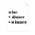 Picture of Wine Dinner Winner _GroupedProduct_Rectangle_Portrait_Unframed_Print_Only_