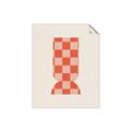 Picture of Mosaic of Peach Vase _GroupedProduct_Rectangle_Portrait_Unframed_Print_Only_