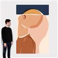 Picture of Figurative Half Face _GroupedProduct_Rectangle_Portrait_Canvas_