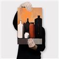 Picture of Still Life Symphony in Peach _GroupedProduct_Rectangle_Portrait_Canvas_